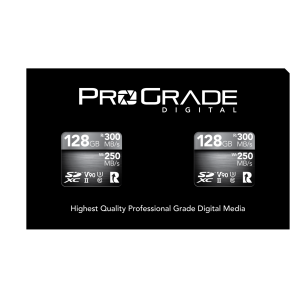 PROGRADE Digital SDXC UHS-II V90 128GB Memory Card - 2 Pack