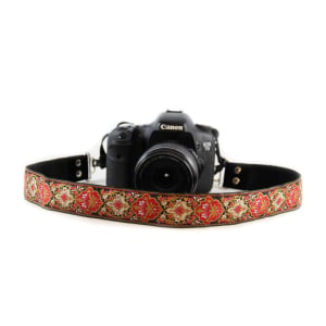 CAPTURING COUTURE CAMERA STRAP ROSE BAROQUE 1.5"