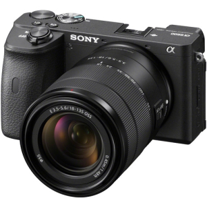 SONY A6600 Mirrorless Digital Camera with 18-135mm Lens