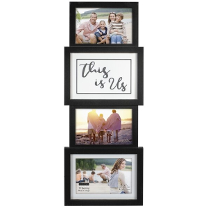 MALDEN "This is Us" 4-Opening Frame 4"x6" / 5"x7" Vertical Collage