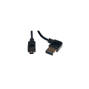 Tripp Lite UR030-006-RA USB 2.0 RA A Male to 5-Pin Mini B Male - 6 ft