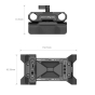 SMALLRIG Basic Shoulder Pad with Rod Clamp