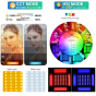 GREAT Video Maker 800D-RGB LED Studio 2-Video Light Kit