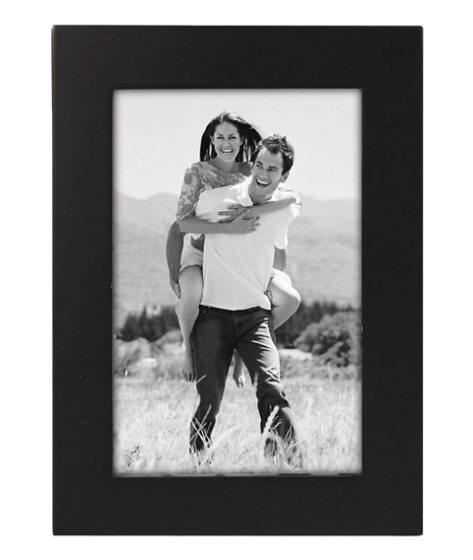 MALDEN Linear Black 4"x6" Frame
