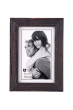 MALDEN Linear Rough Black 4"X6" Frame