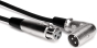 HOSA XRR103 XLR3F to Right Angle XLR3M Cable 3ft