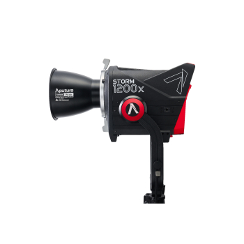 APUTURE Storm 1200x with Wide Reflector