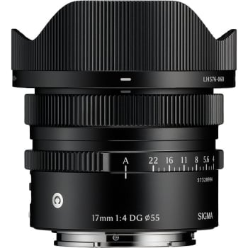 Sigma 17mm F4.0 DG II Contemporary I Series (Black) Sony E Mount