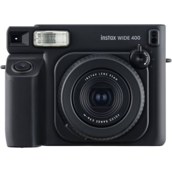 FUJIFILM INSTAX WIDE 400 Instant Camera (Jet Black)