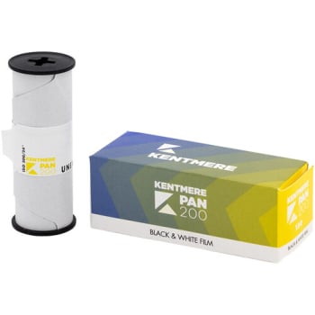 Kentmere Pan 200 ISO B&W Film 120 Roll
