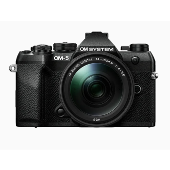 OM SYSTEM OM-5 Mark II Camera w/ 14-150mm f/4-5.6 III Lens (Black)
