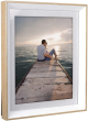 MALDEN Fashion Woods Beveled Edge White 8"x10" Frame