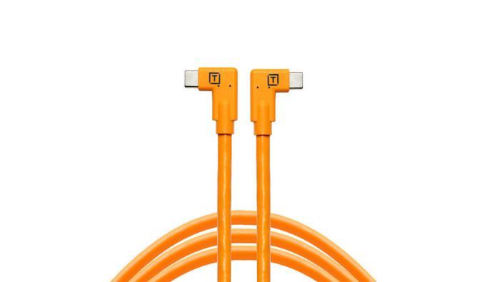 TETHERTOOLS TETHERPRO USB-C to USB-C Rt. Angle/Rt. Angle - 4.6M Or