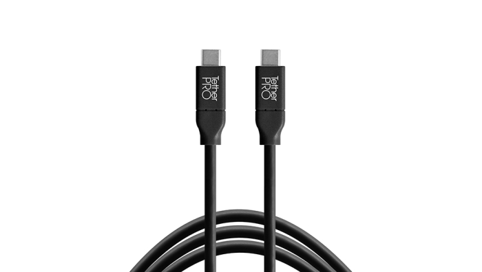 TETHERTOOLS TetherPro USB-C to USB-C 15' BLK