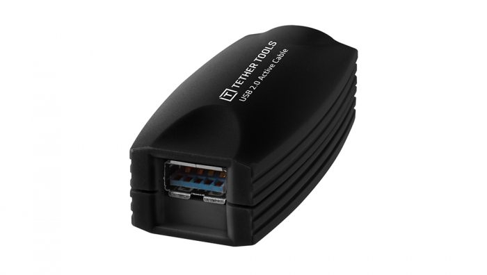 TETHERTOOLS TetherPro USB 2.0 active extension 16' black cable