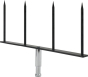 KUPO Foamcore Fork wth Baby 5/8" Stud