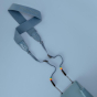 POLAROID Camera Strap - Flat Blue Stripe