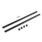 SMALLRIG 15mm Black AL Alloy Rod (M12-40cm) 16" (2 pcs) SR_1054
