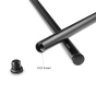 SMALLRIG 15mm Black AL Alloy Rod (M12-40cm) 16" (2 pcs) SR_1054