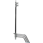 AVENGER A2030DKIT 40" Silver Detachable Base C Stand Kit