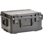SKB 3I221710BC Black Case with cubed foam and wheels