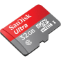 SANDISK Ultra 32gb Micro SDXC UHS-1 Class 10 Memory Card (max 100MB/S)