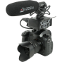 AZDEN Compact Cine Mic with 13" XLR Output Cable SGM-250CX