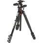 MANFROTTO MK190XPRO4-3W Aluminum Tripod w/ 3-Way Pan/Tilt Head**