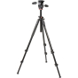 MANFROTTO MK290DUA3WUS 290 Dual Aluminum Tripod w/ 3-way Pan/Tilt