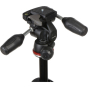 MANFROTTO MK290DUA3WUS 290 Dual Aluminum Tripod w/ 3-way Pan/Tilt