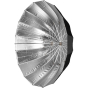 WESTCOTT Apollo Deep Umbrella Silver Bounce (43")