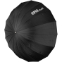 WESTCOTT Apollo Deep Umbrella Silver Bounce (43")