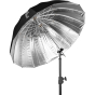 WESTCOTT Apollo Deep Umbrella Silver Bounce (43")