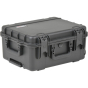 SKB 3I19148BC Black Case with Wheels and Cubed Foam