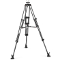 MANFROTTO Carbon Fiber Twin Leg Video Tripod w/ Mid-Level Spreader