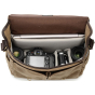 ONA Brixton Canvas Messenger Bag OLIVE