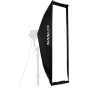 NANLITE Asymmetrical Stripbank Softbox with Bowens Mount 18x43in
