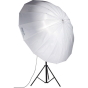 Nanlite Silver Shallow Umbrella 180 (71")