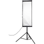 NANLITE Asymmetrical Stripbank Softbox with Bowens Mount 18x43in