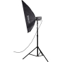 NANLITE Asymmetrical Stripbank Softbox with Bowens Mount 18x43in