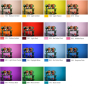 GODOX Color Effects Set for AD200 15 Colors, 2PCs for each color