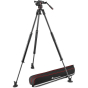 MANFROTTO 608 & CF Fast Sing Leg Tripod