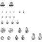 SMALLRIG Screw Set