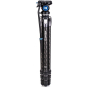 BENRO Tortoise Columnless Carbon Three Series Tripod w/ S4PRO Head