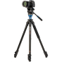 BENRO A1573FS2PRO Video Tripod with S2PRO Flat Base Fluid Video Head
