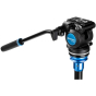 BENRO A1573FS2PRO Video Tripod with S2PRO Flat Base Fluid Video Head