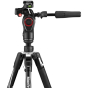 MANFROTTO 3-Way Live Advanced Aluminum Tripod Kit