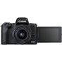 CANON EOS M50 Mark II Camera with 15-45mm and 55-200mm Lenses (Black)