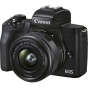 CANON EOS M50 Mark II Camera with 15-45mm and 55-200mm Lenses (Black)