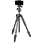 MANFROTTO Element MII Mobile BT 4-Section BH Aluminum Tripod BLACK